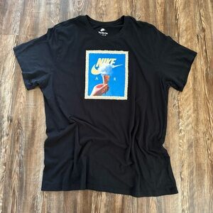 Nike Black Crew Neck Tee